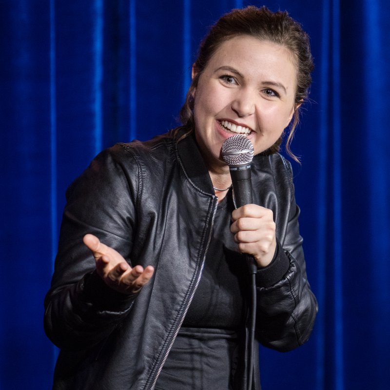 Taylor Tomlinson on the Cool Beans Comedy stage.