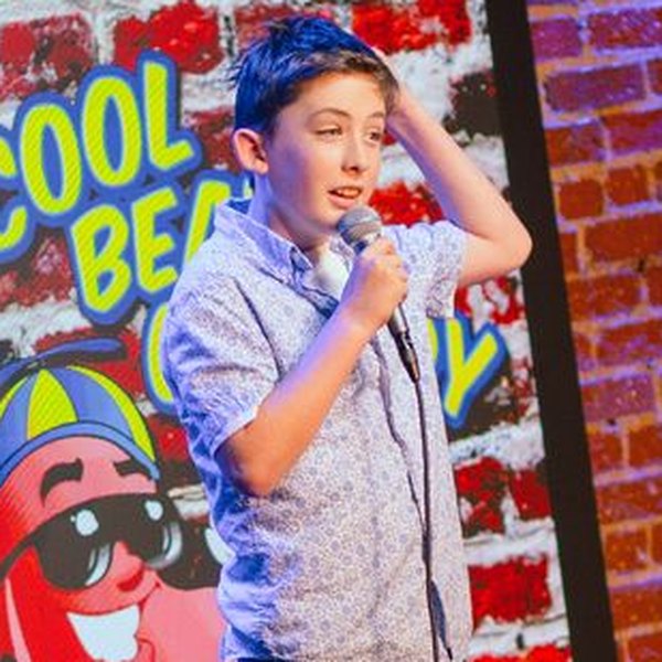 Austin Eletto on the Ice House stage.