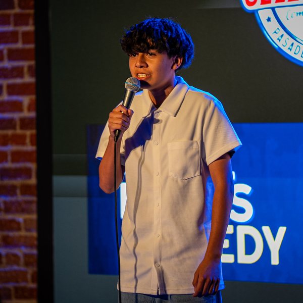 Ayden Rivera on the Ice House stage.