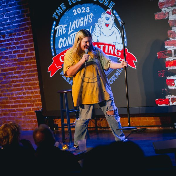 Emma Grace Melson on the Ice House stage.