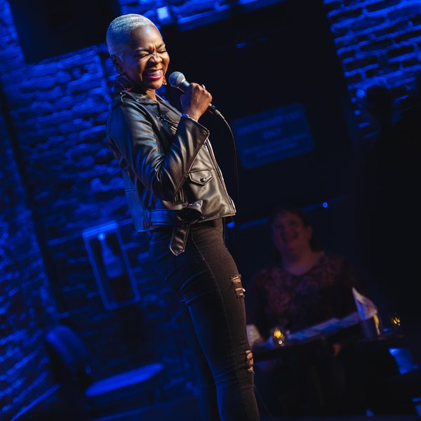 Krystal Jenkins on the Ice House stage.