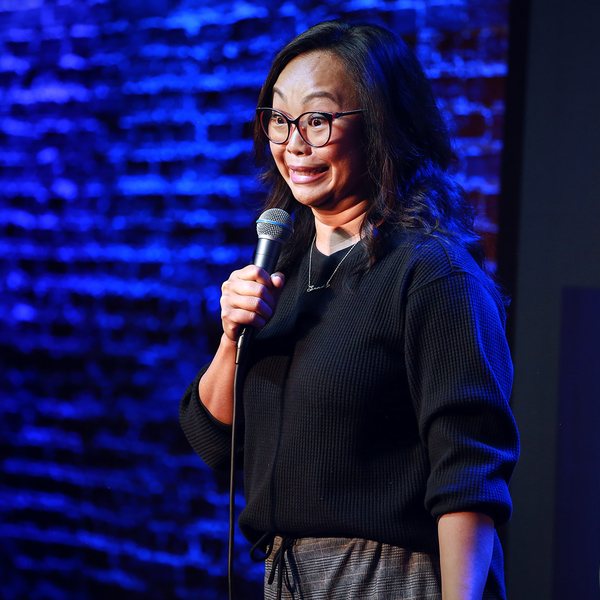 Sandy Velasco on the Ice House stage.