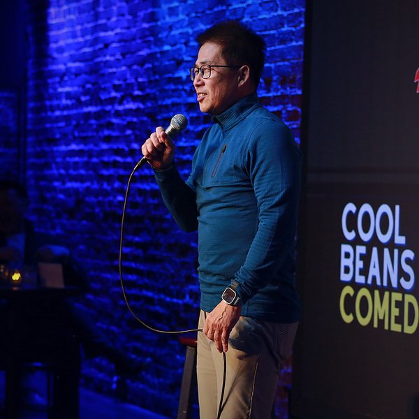 Scott Yang on the Ice House stage.